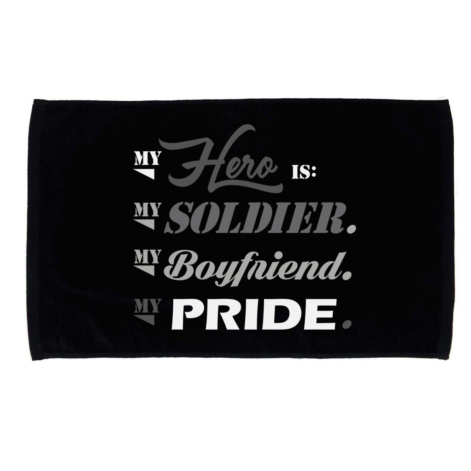 Army Quotes Military Proud Army Friend Friend Cool Gift Microfiber Hand Towel