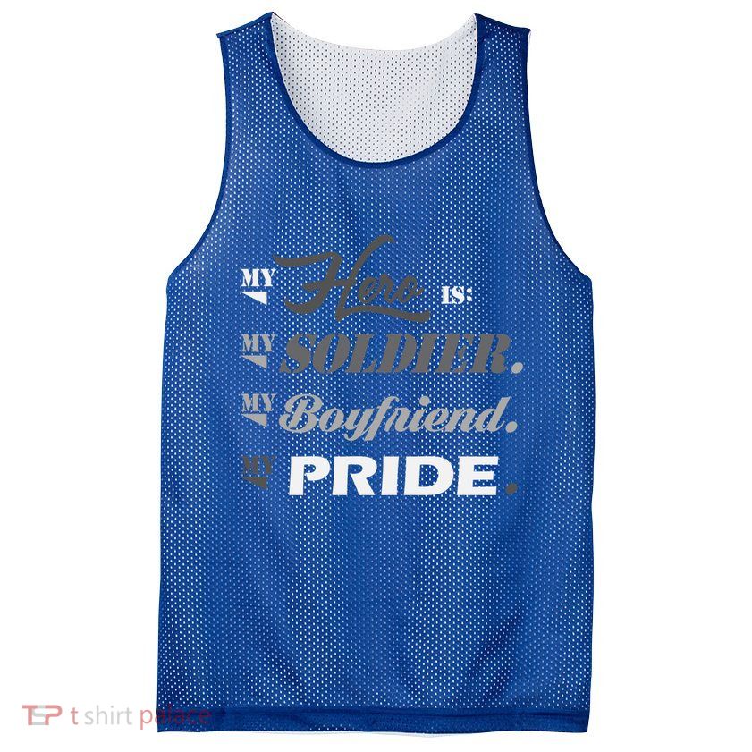 Army Quotes Military Proud Army Friend Friend Cool Gift Mesh Reversible Basketball Jersey Tank