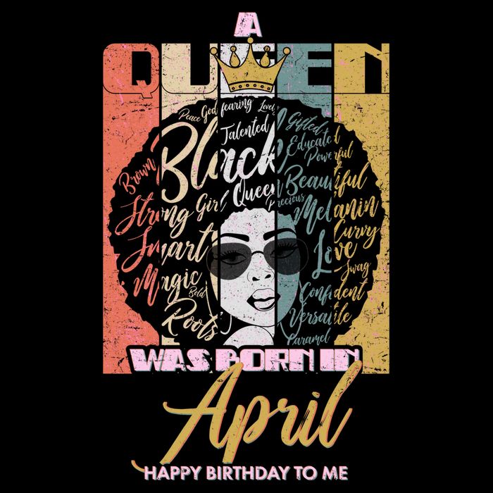 A Queen Was Born In April City Backpack