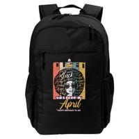 A Queen Was Born In April Backpack