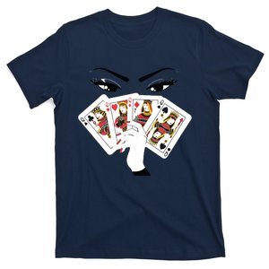 All Queens Playing Her Hand T-Shirt