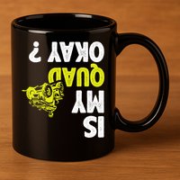 Atv Quad Racing 11oz C Handle Ceramic Mug