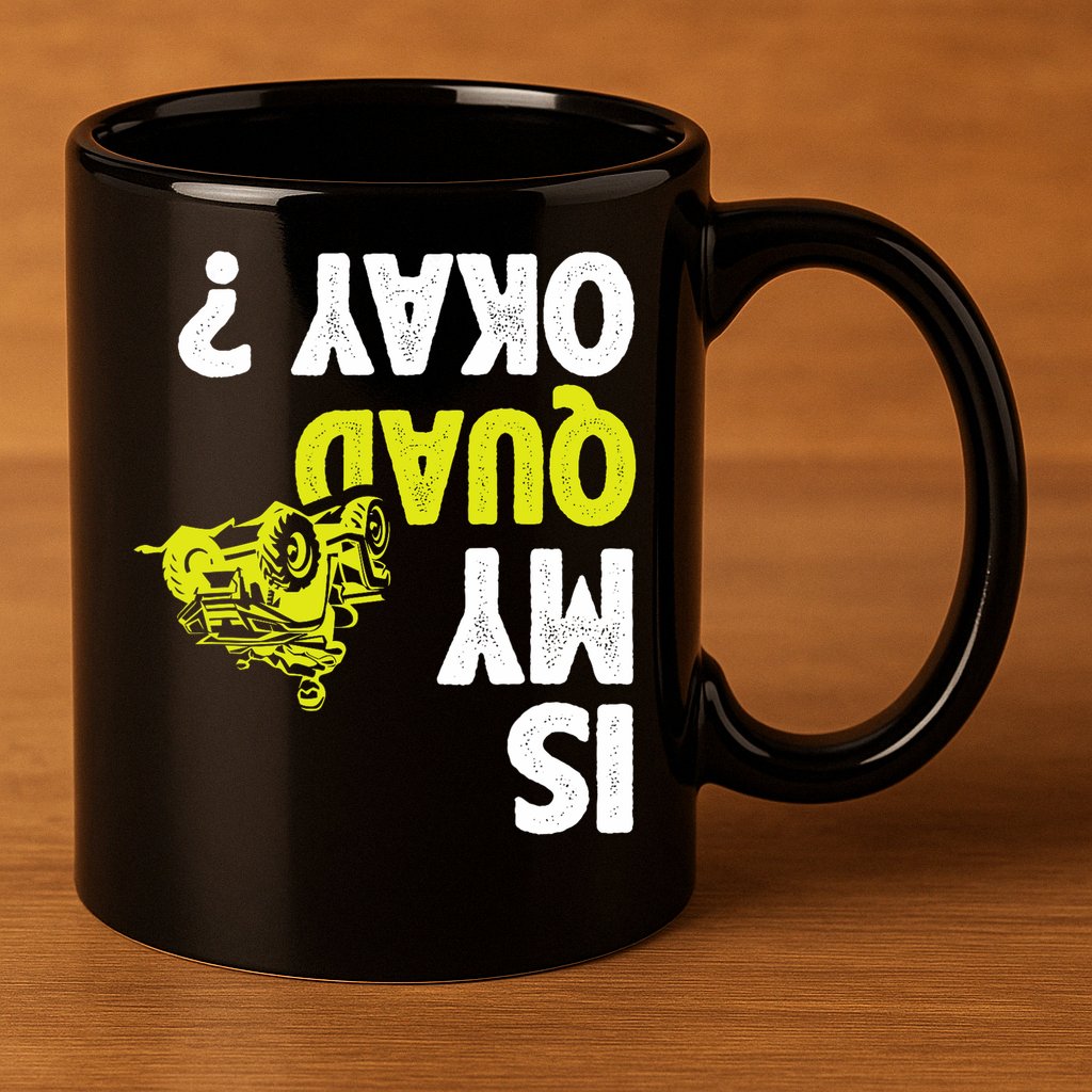 Atv Quad Racing 11oz C Handle Ceramic Mug