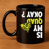 Atv Quad Racing 11oz C Handle Ceramic Mug