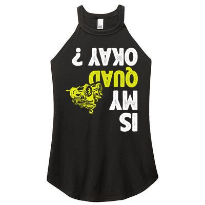 Atv Quad Racing Women's Perfect Tri Rocker Tank