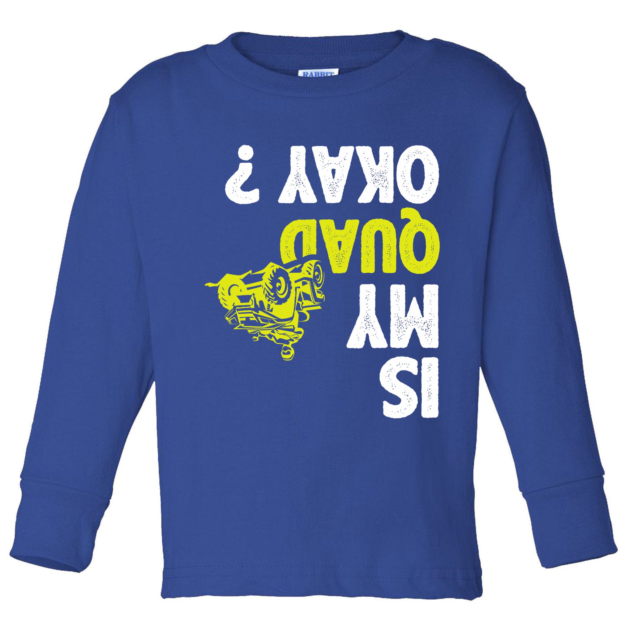 Atv Quad Racing Toddler Long Sleeve Shirt