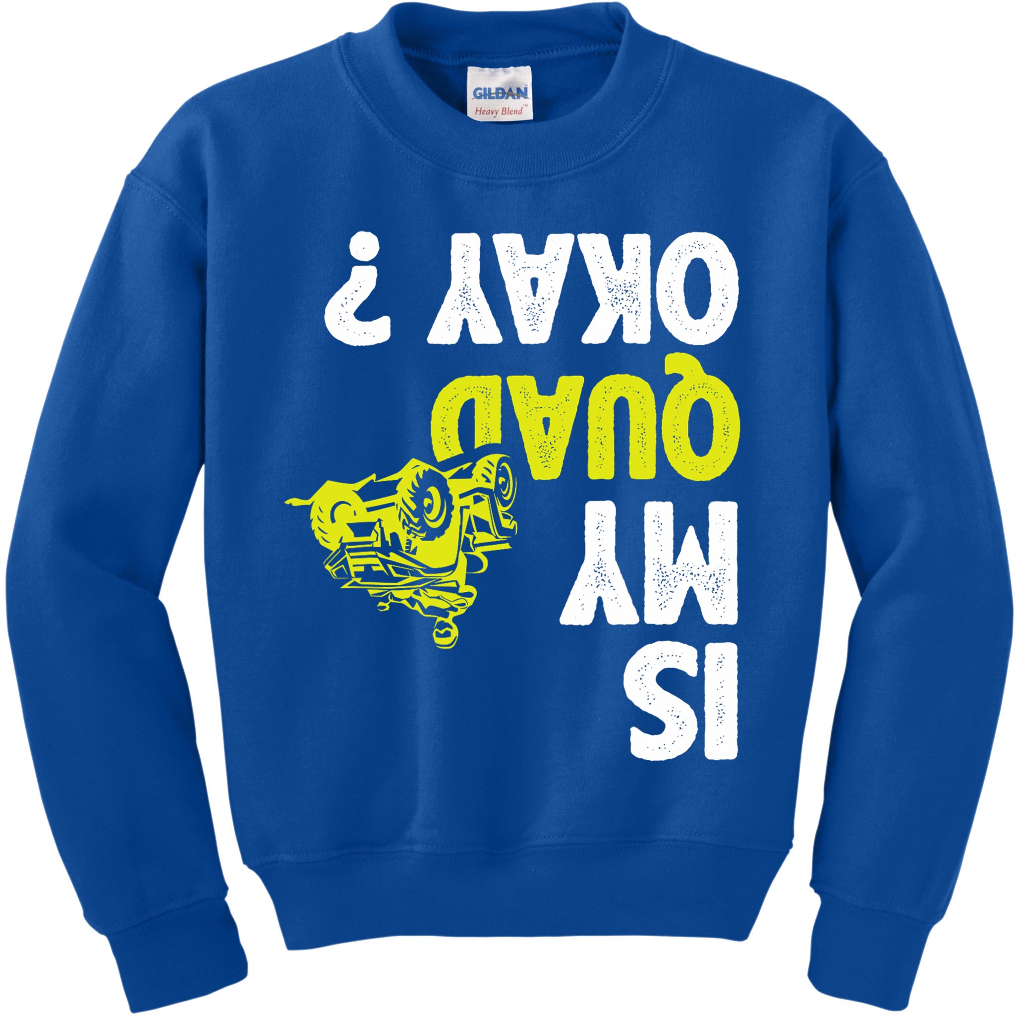 Atv Quad Racing Kids Sweatshirt