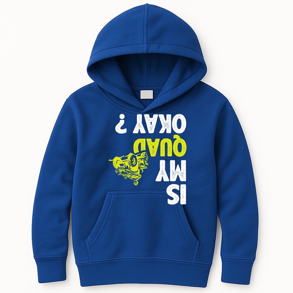 Atv Quad Racing Kids Hoodie