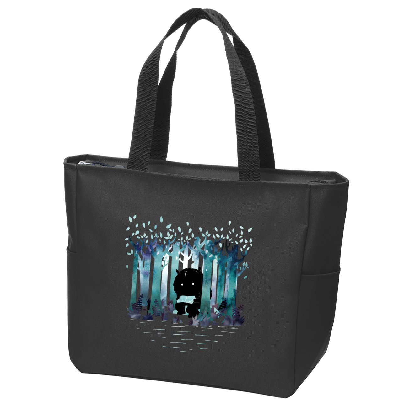 A Quiet Spot Zip Tote Bag