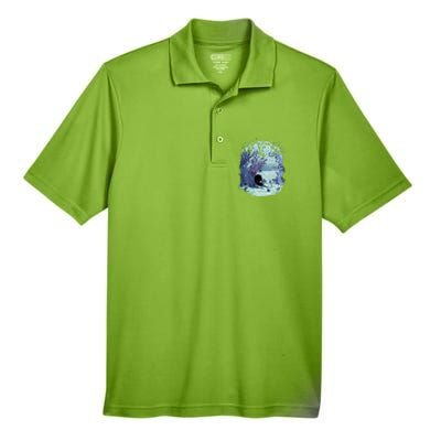 A Quiet Spot Of Tea Men's Origin Performance Pique Polo