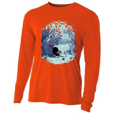 A Quiet Spot Of Tea Cooling Performance Long Sleeve Crew