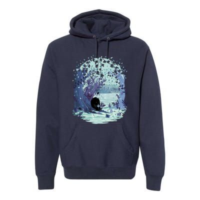 A Quiet Spot Of Tea Premium Hoodie