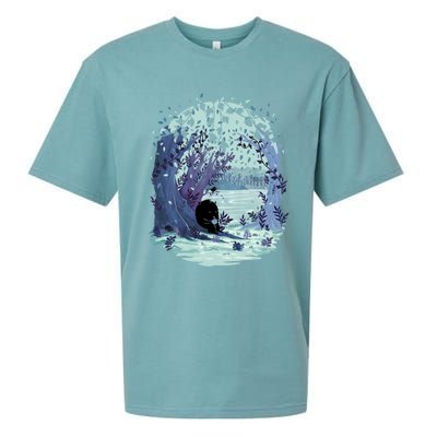 A Quiet Spot Of Tea Sueded Cloud Jersey T-Shirt