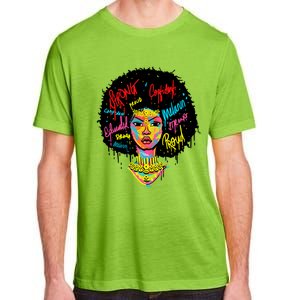 African Queen Strong Black History Month Proud Funny Gift Adult ChromaSoft Performance T-Shirt