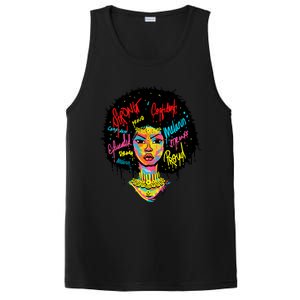 African Queen Strong Black History Month Proud Funny Gift PosiCharge Competitor Tank