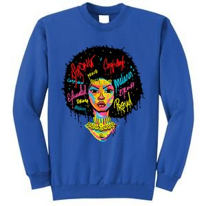 African Queen Strong Black History Month Proud Funny Gift Sweatshirt