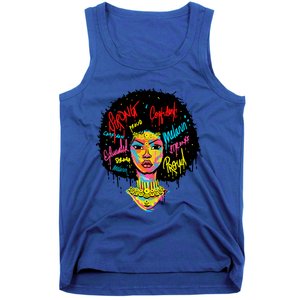 African Queen Strong Black History Month Proud Funny Gift Tank Top