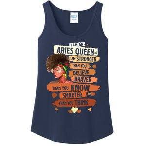 Aries Queen Sweet As Candy Birthday Gift For Black Women Ladies Essential Tank