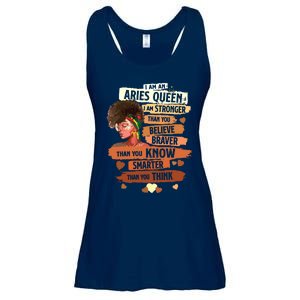 Aries Queen Sweet As Candy Birthday Gift For Black Women Ladies Essential Flowy Tank