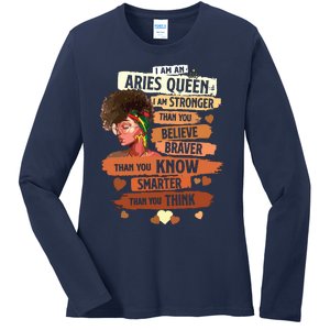 Aries Queen Sweet As Candy Birthday Gift For Black Women Ladies Long Sleeve Shirt