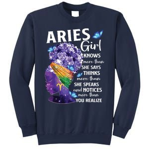 Aries Queen Sweet As Candy Birthday Gift For Black Women Sweatshirt