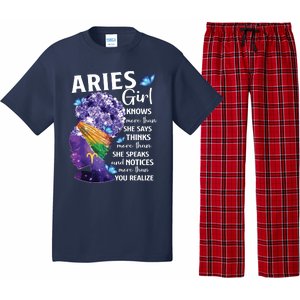 Aries Queen Sweet As Candy Birthday Gift For Black Women Pajama Set