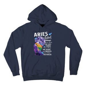 Aries Queen Sweet As Candy Birthday Gift For Black Women Tall Hoodie