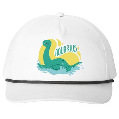 Aquarius Dinosaur Snapback Five-Panel Rope Hat