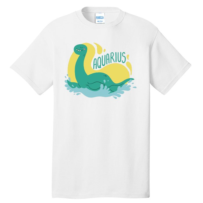 Aquarius Dinosaur Tall T-Shirt