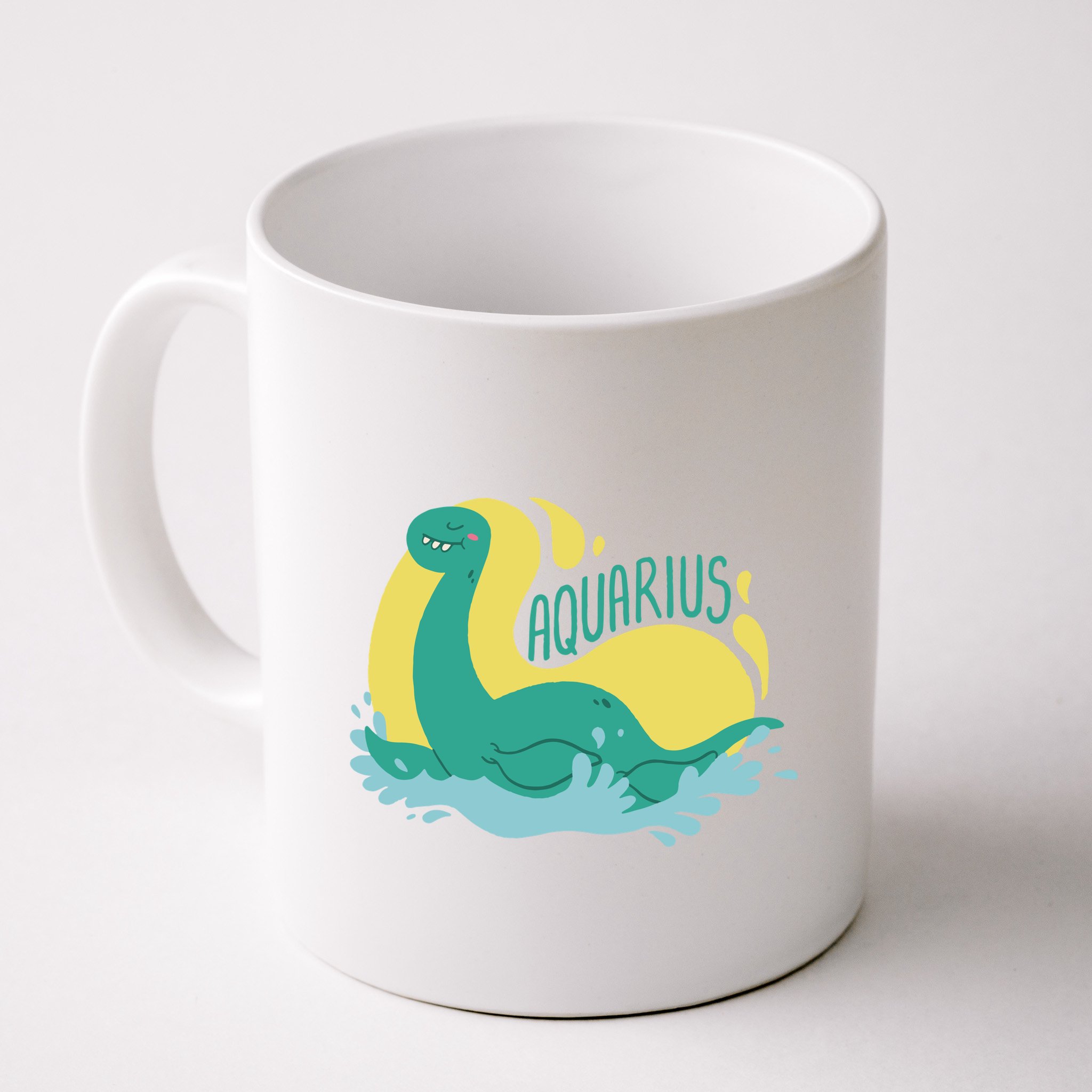 Aquarius Dinosaur Mug