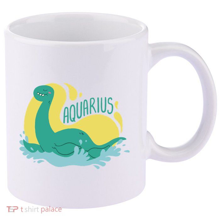Aquarius Dinosaur 11oz C Handle Ceramic Mug