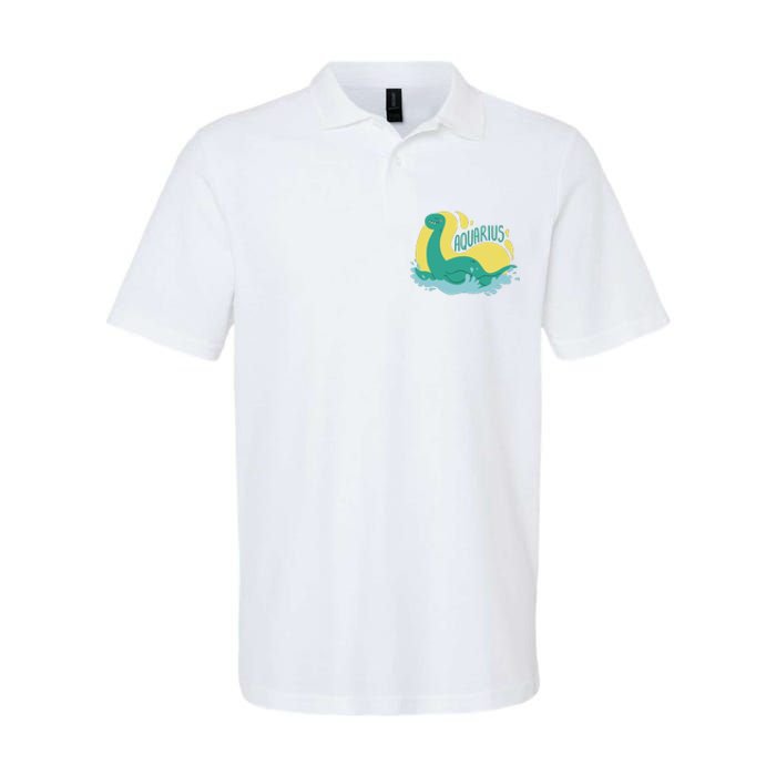 Aquarius Dinosaur Softstyle Adult Sport Polo