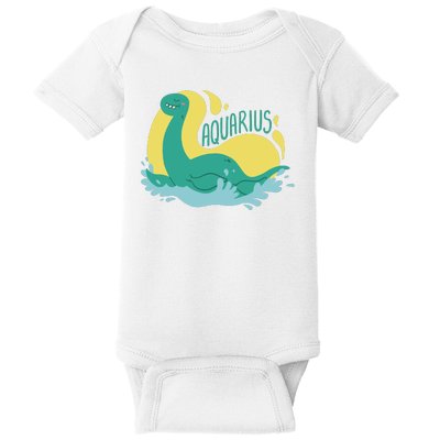 Aquarius Dinosaur Baby Bodysuit