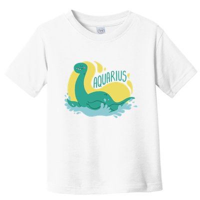 Aquarius Dinosaur Toddler T-Shirt