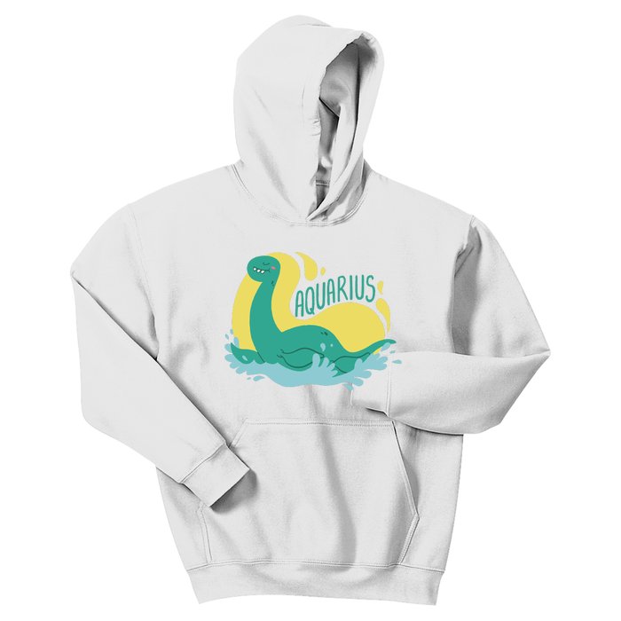 Aquarius Dinosaur Kids Hoodie