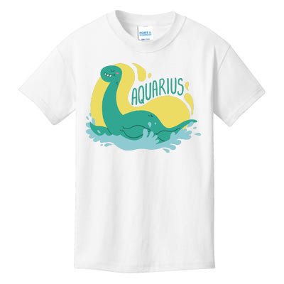 Aquarius Dinosaur Kids T-Shirt