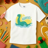 Aquarius Dinosaur Kids T-Shirt