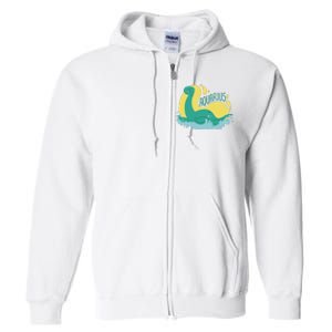 Aquarius Dinosaur Full Zip Hoodie