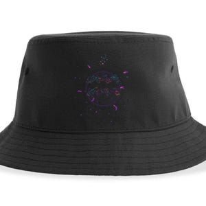 Aquarius Floral Zodiac Sustainable Bucket Hat