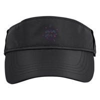 Aquarius Floral Zodiac Adult Drive Performance Visor