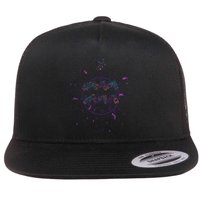 Aquarius Floral Zodiac Flatbill Hat