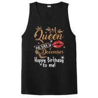 A Queen Was Born In December Happy Birthday To Me Leopard PosiCharge Competitor Tank