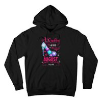 A Queen Was Born In August Birthday Hoodie