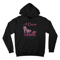 A Queen Was Born In October Happy Birthday To Me Hoodie