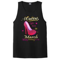 A Queen Was Born In March Happy Birthday To Me Gifts PosiCharge Competitor Tank