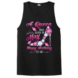 A Queen Was Born In May Birthday Costume For Wo PosiCharge Competitor Tank