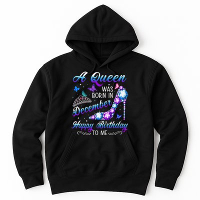 A queen was born in December Birthday Quote December Hoodie