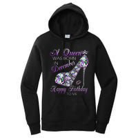 A Queen Was Born In December Diamond Happy Birthday To Me Women's Pullover Hoodie