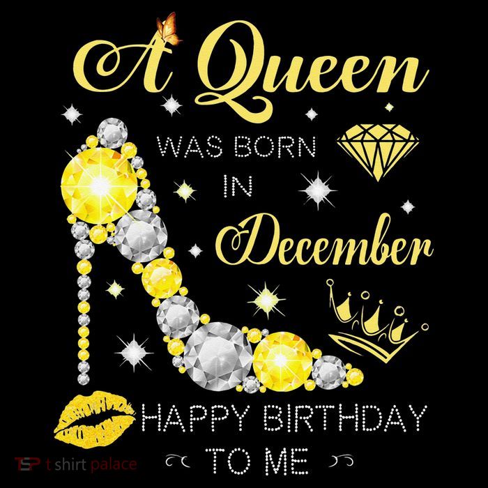 A Queen Was Born In December-Glitter Diamond--Shoes-Birthday Tank Top