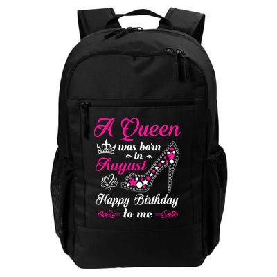 A Queen Was Born In August Birthday Shirts For Women Backpack